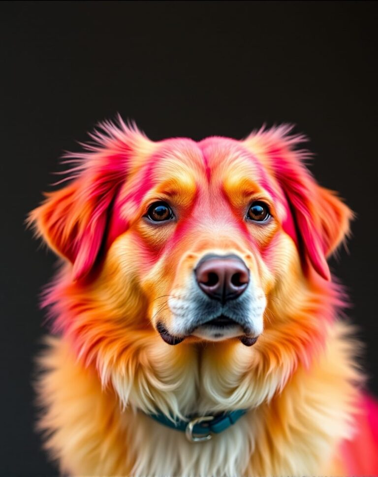 Unique Colour-Inspired Male Names for Your Dog