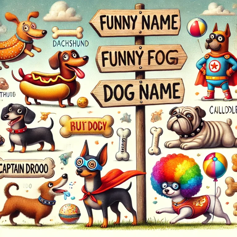 Unique And Funny Dogs Names